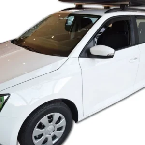 Vindavviser Skoda FABIA III 5-dørs / STV sett 4 stk. (2014-2021) – PMMA Plexi | Heko