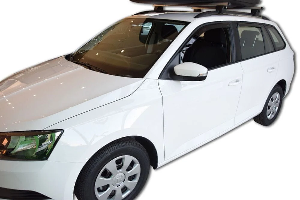Vindavviser Skoda FABIA III 5-dørs / STV sett 4 stk. (2014-2021) – PMMA Plexi | Heko