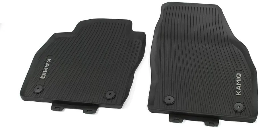 Gulvmatter Skoda Kamiq (2019-) – TPE Gummi | VAG OEM