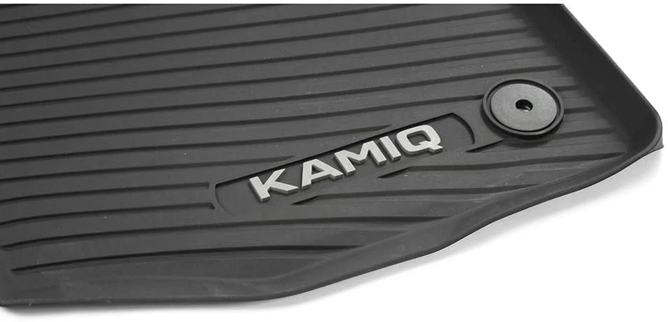 Gulvmatter Skoda Kamiq (2019-) – TPE Gummi | VAG OEM