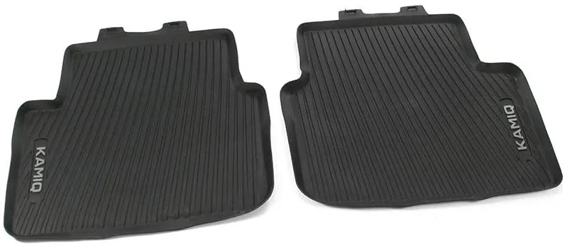 Gulvmatter Skoda Kamiq (2019-) – TPE Gummi | VAG OEM
