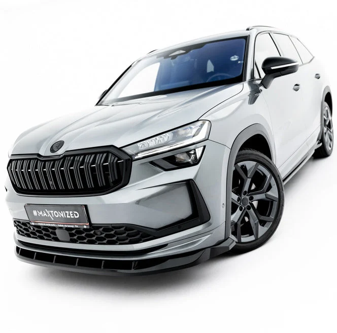 Frontspoiler Skoda Kodiaq Sportline Mk2 V.2 ABS Gloss Black