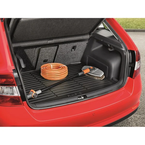 Bagasjeromsmatte Skoda Rapid Liftback (2012-2019) – TPE thermoplastic elastomer | VAG OEM
