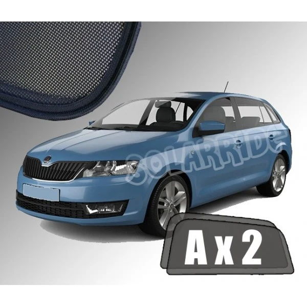Solskjerm Skoda Rapid Spaceback (2012-2019) (2 stk)