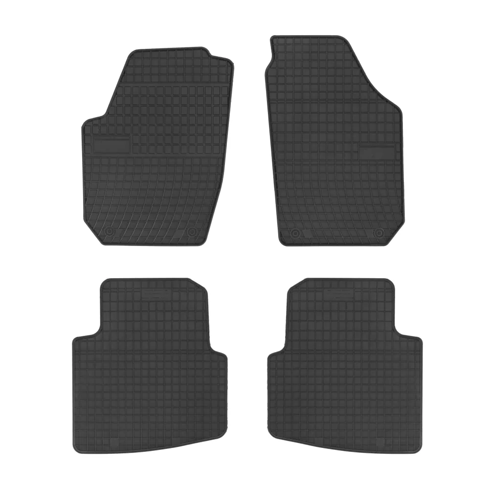 Gulvmatter Skoda Roomster (2006-) – med sidekant på 1 cm | Frogum