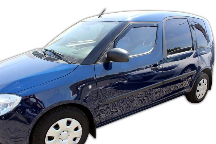 Vindavviser Skoda ROOMSTER 5-dørs 2006 sett 2 stk. – PMMA Plexi | Heko