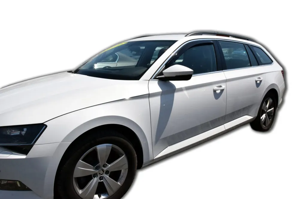 Vindavviser Skoda Super III / sett 2 stk. (2015-2023) – PMMA Plexi | Heko