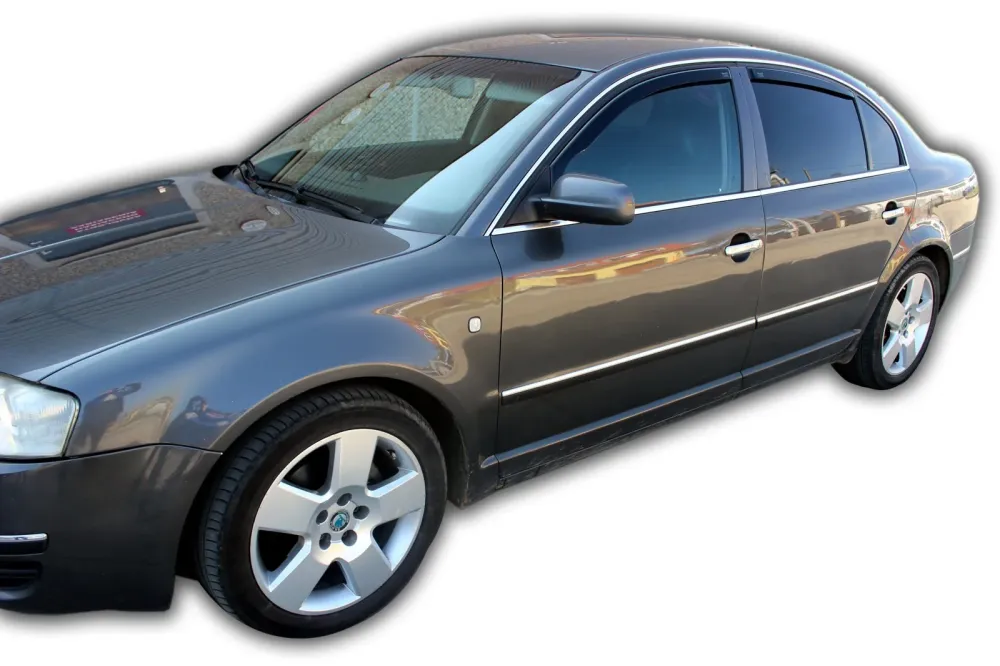 Vindavviser Skoda Superb I Sedan (2001-2008) – PMMA Plexiglass | Heko