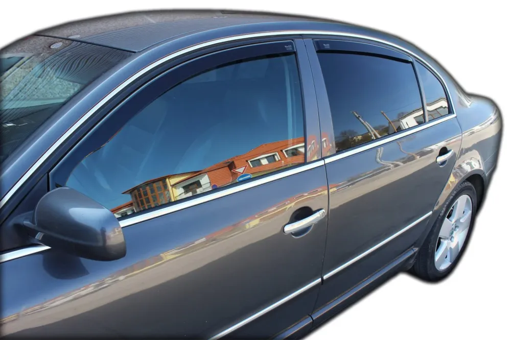Vindavviser Skoda Superb I Sedan (2001-2008) – PMMA Plexiglass | Heko
