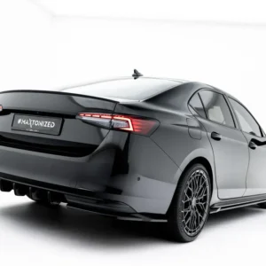 Bakre sidesplittere Skoda Superb Sportline Mk4 ABS Gloss Black