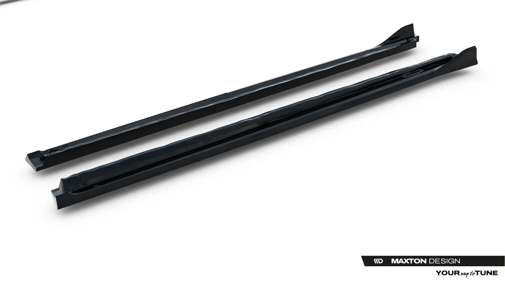 Sideskjørt Skoda Superb Sportline Mk4 V.2 – ABS Gloss Black