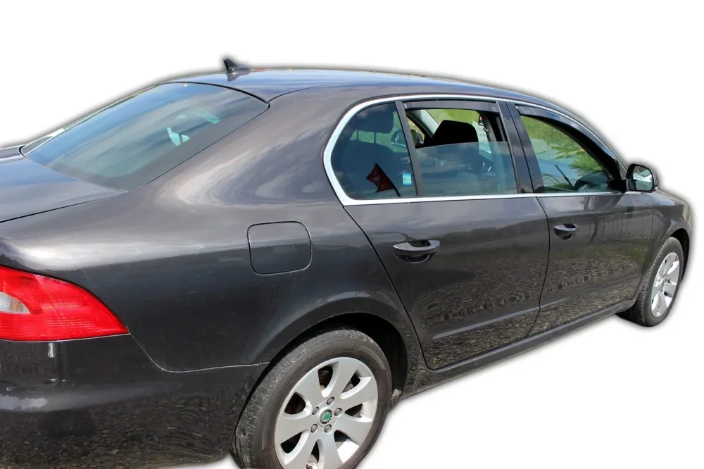 Vindavviser Skoda Superb II Liftback (2008-2015) – PMMA Plexi | Heko