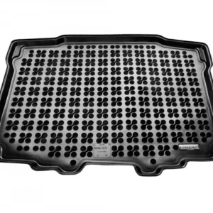 Bagasjeromsmatte Skoda YETI versjon med dekkreparasjonsett i bagasjeroms (2009-2017) – TPE - Gummi | Rezaw-Plast
