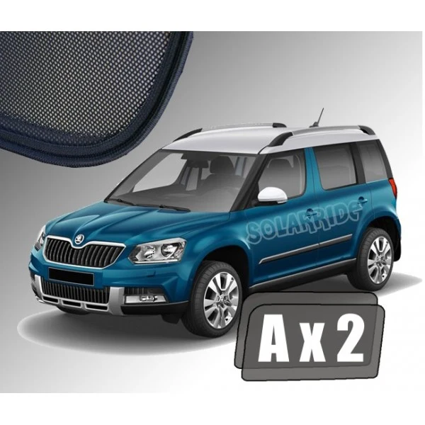 Solskjerm Skoda Yeti (2009-2017) (2 stk)
