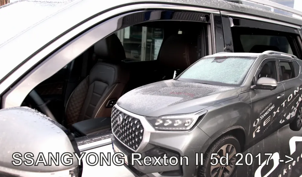 Vindavviser Ssangyong Rexton IV (2017-) – PMMA Plexiglass | Heko