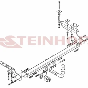 Tilhengerfeste Subaru Forester I – fastmontert | Steinhof
