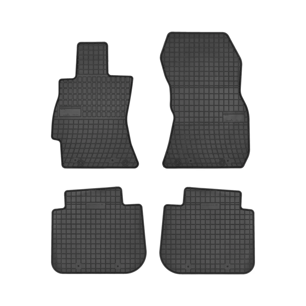 Gulvmatter Subaru Forester IV / Legacy V / Outback IV (BR) (2013-2018) – med sidekant på 1 cm | Frogum