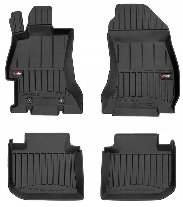Gulvmatter Subaru Levorg I / XV I (2014-2020) – 3D Premium med sidekant | Frogum