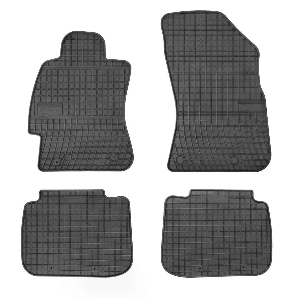Gulvmatter Subaru Outback V (BS) (2014-2019) – med sidekant på 1 cm | Frogum