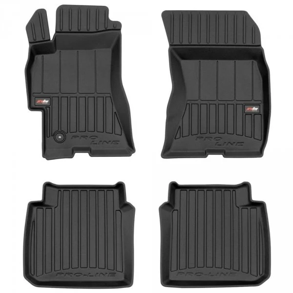 Gulvmatter Subaru Outback III / Legacy IV – 3D Premium med sidekant | Frogum