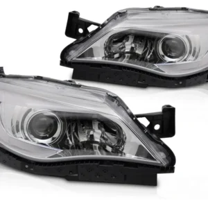 Frontlykter Subaru WRX (2008–2014) Tube Light Krom - LPSU27