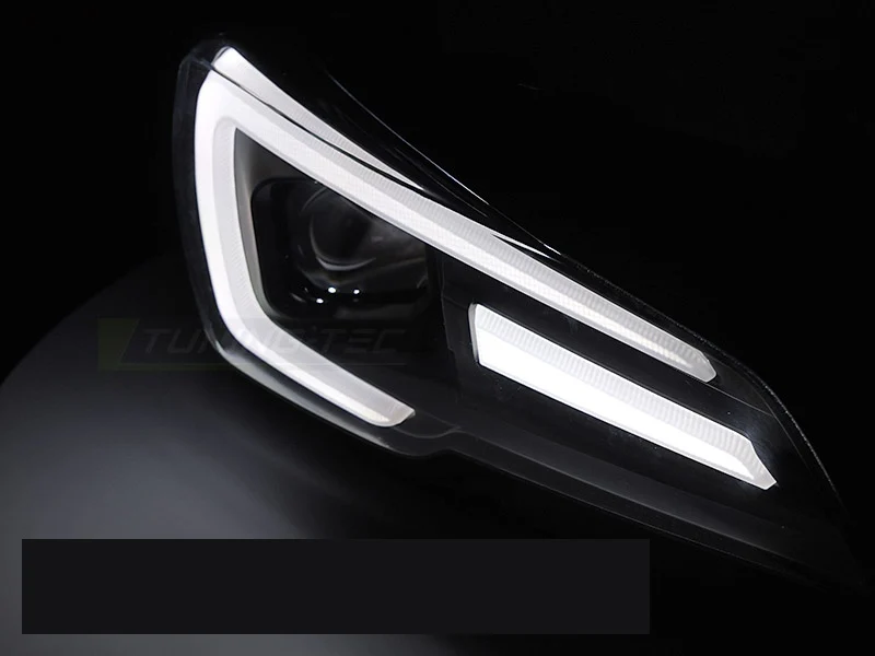 Frontlykter Subaru WRX (2014–2022) LED DRL Svart - LPSU16