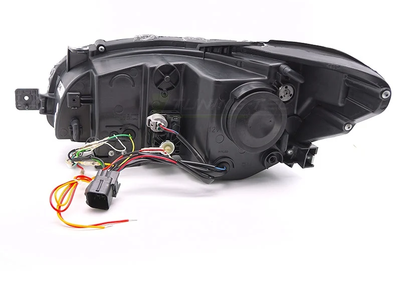 Frontlykter Subaru WRX (2014–2022) LED DRL Svart - LPSU16
