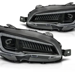Frontlykter Subaru WRX (2014–2022) LED Tube Svart - LPSU24