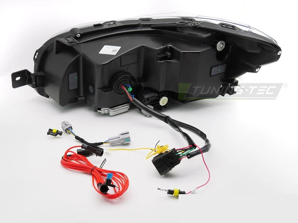 Frontlykter Subaru WRX (2014–2022) LED Tube Svart - LPSU24