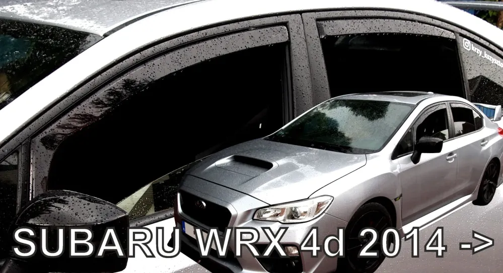 Vindavviser Subaru WRX (2014-) – PMMA Plexiglass | Heko