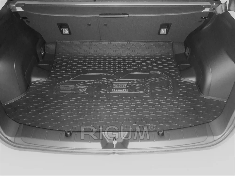Bagasjeromsmatte Subaru XV II (2018-2023) – Luktfrie Gummi | Rigum