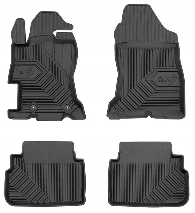 Gulvmatter Subaru XV II (2018-2023) – 3D Premium med sidekant | Frogum