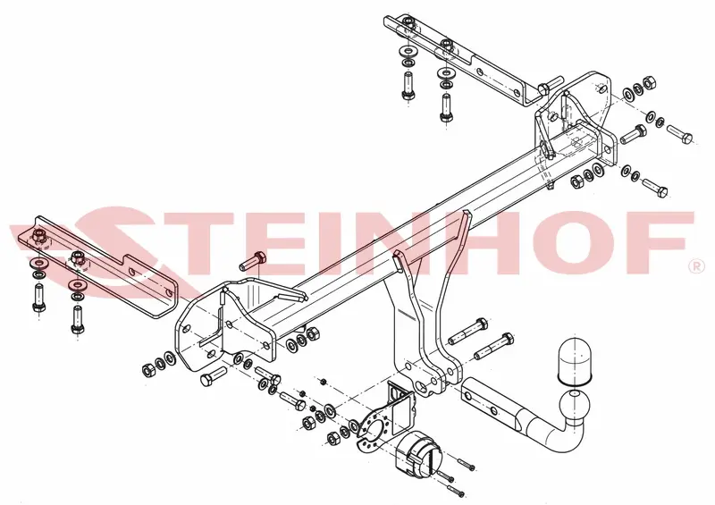 Tilhengerfeste Subaru XV I (2011-2017) – fastmontert | Steinhof