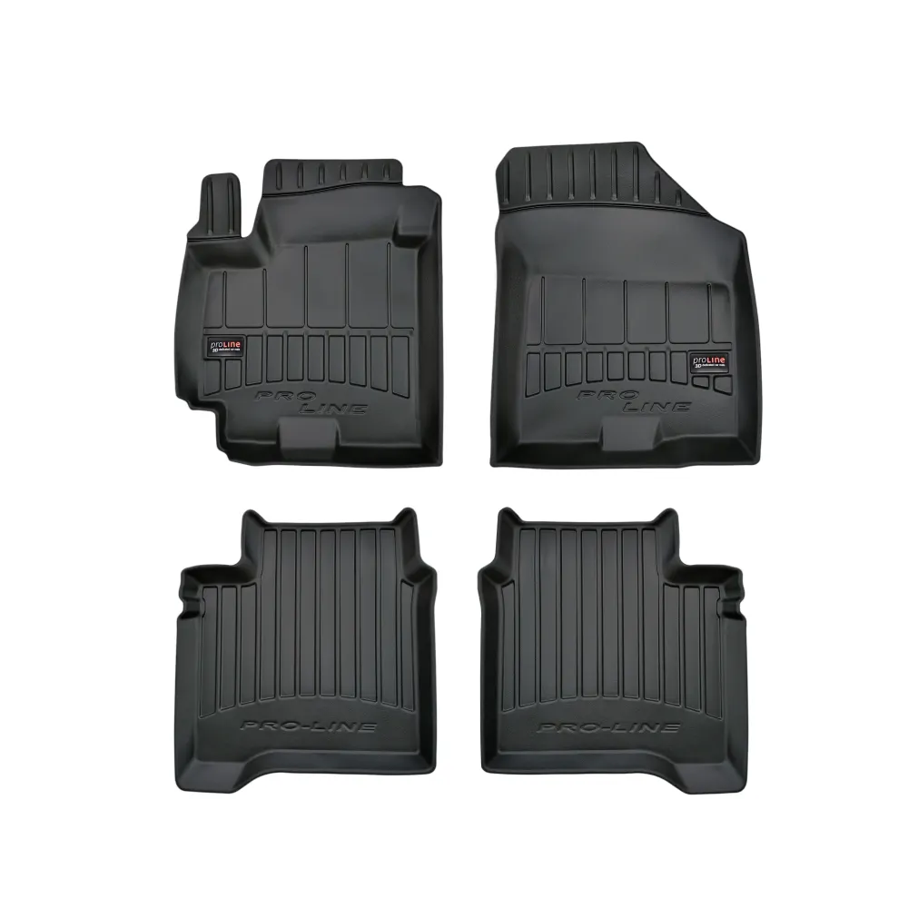Gulvmatter Suzuki Baleno II (2015-) – 3D Premium med sidekant | Frogum