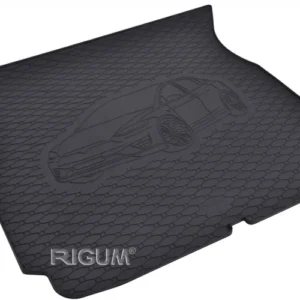 Bagasjeromsmatte Tesla Model X (2015-2021) – Luktfrie Gummi | Rigum
