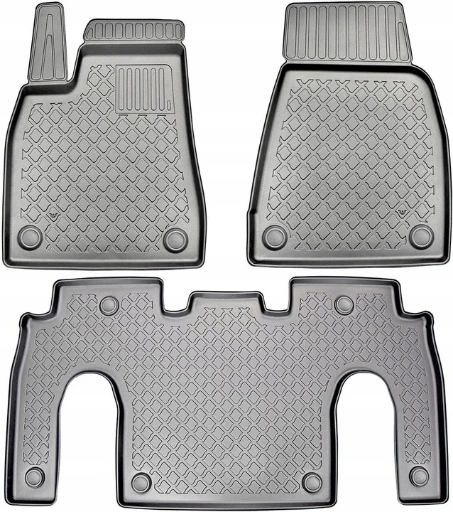 Gulvmatter Tesla Model X (2015-2021) – Antiskli luktfrie gummi TPE