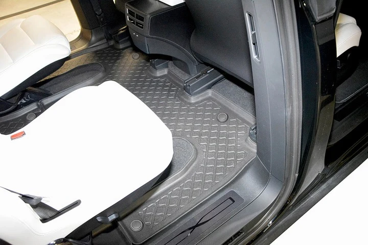 Gulvmatter Tesla Model X (2015-2021) – Antiskli luktfrie gummi TPE