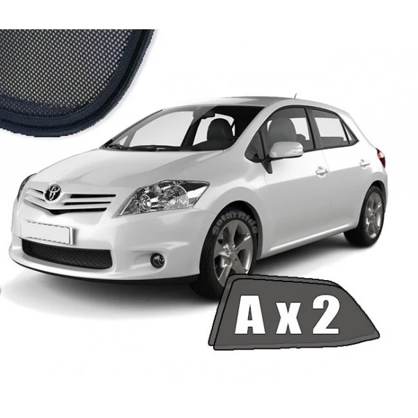 Solskjerm Toyota Auris I (2006-2013) (2 stk)