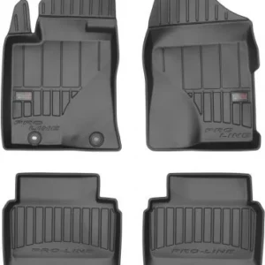 Gulvmatter Toyota Avensis II (T25) (2003-2009) – 3D Premium med sidekant | Frogum