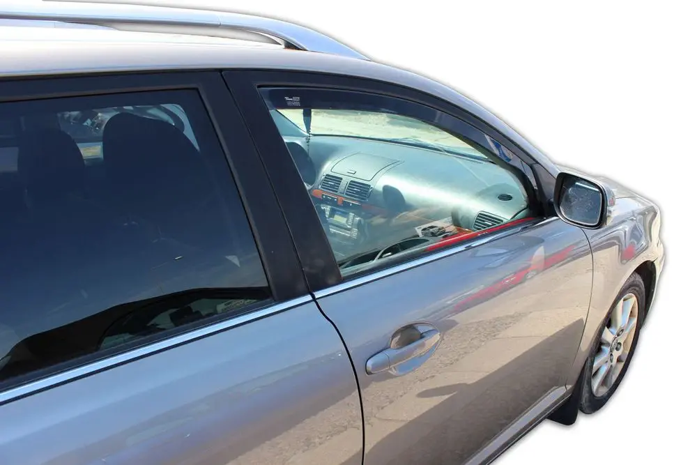 Vindavviser Toyota Avensis II (T25) / sett 2 stk. (2003-2009) – PMMA Plexi | Heko