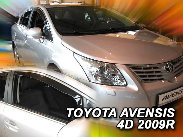 Vindavviser Toyota Avensis III (T27) / sett 2 stk. (2009-2018) – PMMA Plexi | Heko