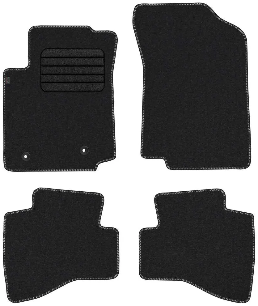 Stoffmatter Toyota Aygo II (2014-) – Premium Stoff - Textil