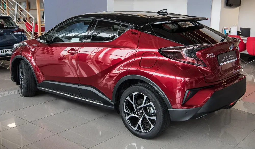 Stigtrinn Toyota C-HR Ventshield (2016-2023)