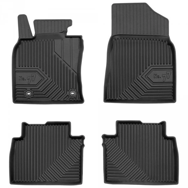Gulvmatter Toyota Camry VIII (XV70) (2017-2023) – 3D Premium med sidekant | Frogum