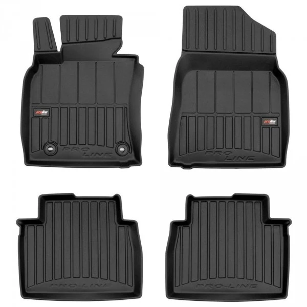 Gulvmatter Toyota Camry VIII (XV70) (2017-2023) – 3D Premium med sidekant | Frogum