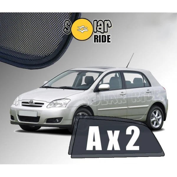 Solskjerm Toyota Corolla Hatchback IX (2001-2007) (2 stk)