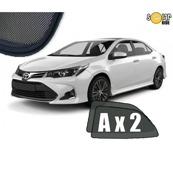 Solskjerm Toyota Corolla Sedan XI (2013-2019) (2 stk)