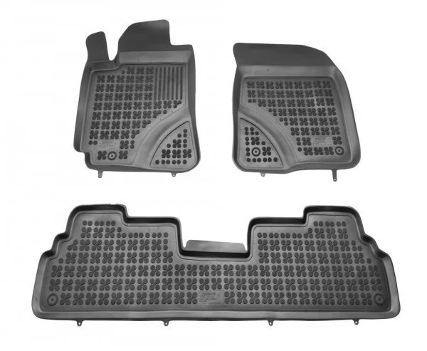 Gulvmatter Toyota Corolla Verso II (2004-2009) – med høykant | Rezaw-Plast