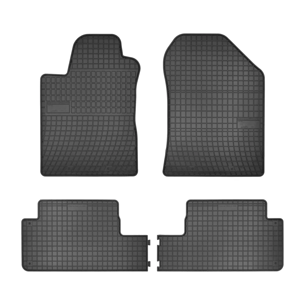 Gulvmatter Toyota Corolla Verso II (2004-2009) – med sidekant på 1 cm | Frogum