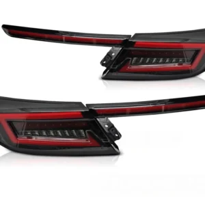 Baklykter Toyota GR86 (2021–) LED Bar Sekvensiell Smoke Svart - LDTO46
